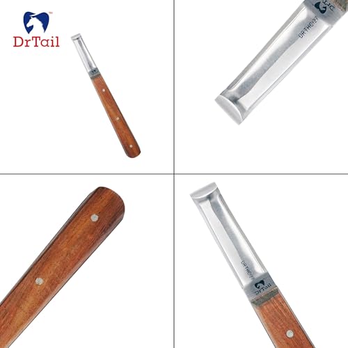 Image of Hoof Knife Farrier Tool - Stainless Steel Knife for Horses, Goats & Livestock Best Right-Left Handed Knife Narrow, Farrier & Hoof Cleaning Tool