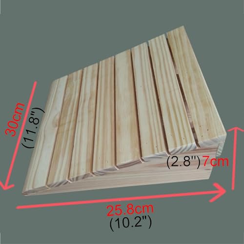 Rampas de madera portátiles 7-15 cm para bordillos miniatura 7
