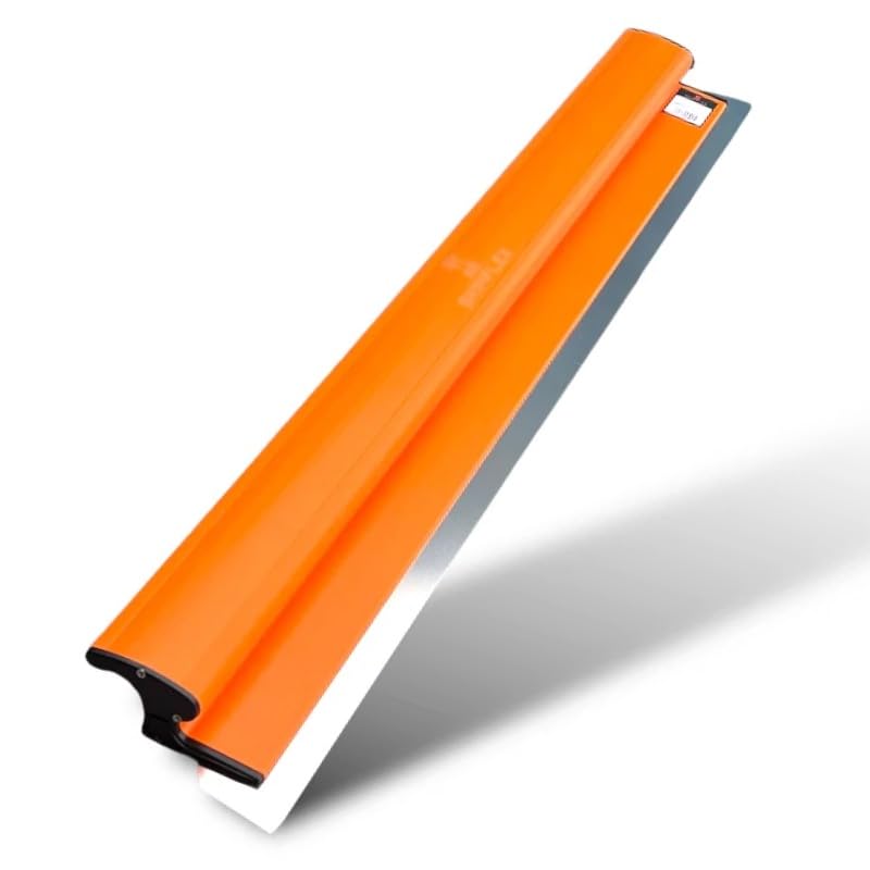 Plastering Spatula Skimming Tool – Skimflex Qik Change Blade, 40” 1000mm Ultra Lightweight Spatula – Compatible with Extension Pole – Pro Finish on Ceilings