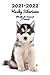 2021-2022 Husky Siberiano Planificador Semanal y Mensual: 152 Páginas | Tamaño A5 | 26 Meses | Una semana por página | Planificador | Perro | En Español | Diario de bolsillo