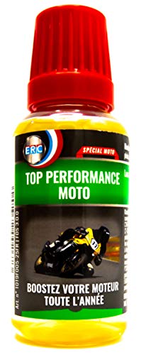 Top Performance Moto ERC / Ayuda Aceleración / Aumenta La Clasificación De Octane/Fórmula Potente Y Rendimiento - Aditivo Moto Premium (50ML) Cover