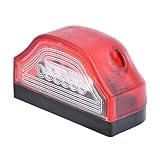 TENYELE LED LED Kennzeichen Mit Hoher Helligkeit Sorgt Für Nächtliche Fahrsicherheit Mit Geringem Energieverbrauch Für Verschiedene Fahrzeuge.