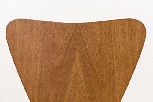 CLP Set 2 Sedie Impilabili Calisto in Legno e