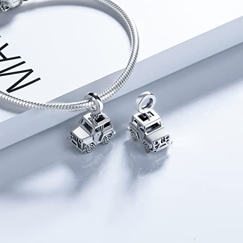 Sunflower Rose Love Heart Charms for Bracelets, 925 Sterling Silver Travel Bead Dangle Charms for Charm Bracelets and Necklaces Birthday Mothers Valentines Day Jewelry Gifts for Women3