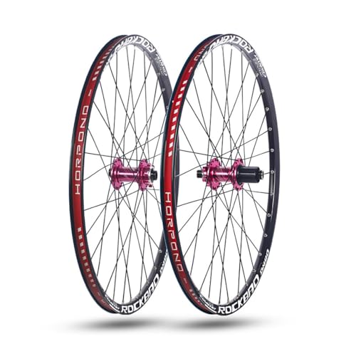 24/26/27.5/29C` X[ANX }EeoCNzC[Zbg wA~ 15x100mm/12x142mm fBXNu[L 32H nu 7/8/9/10/11Xs[hΉ(Dark Pink,24'')