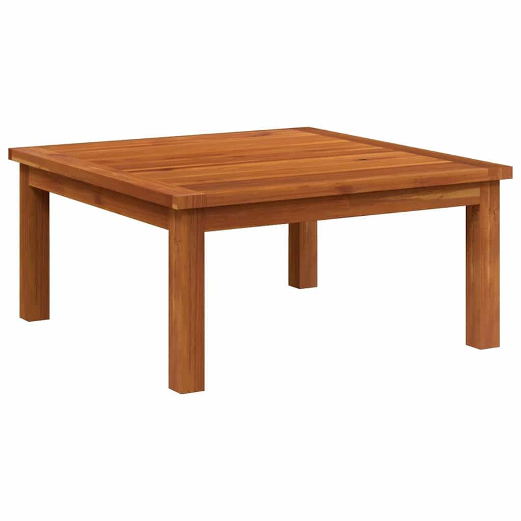 Mesa de jardín para terraza o balcón de madera natural y fácil limpieza