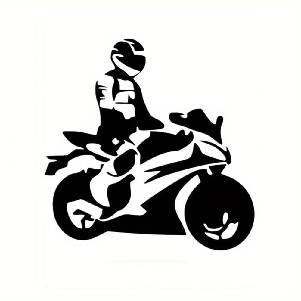 Street Motorcycle Riders Vinyl Sticker Waterproof Decal for Motorcycle Car SUV Truck Laptop Phone Window