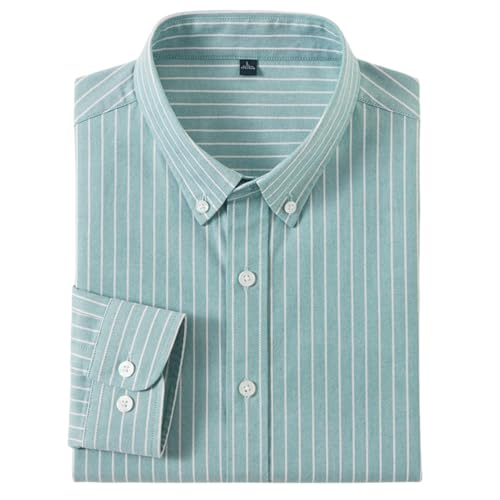 Chemise coton homme coupe ample manches longues style rayé