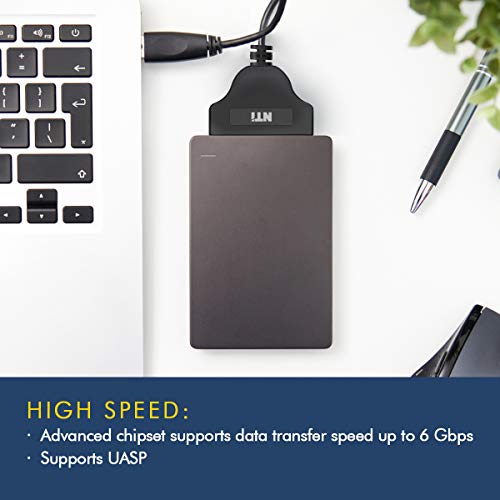 Cable adaptador SATA a USB 3.0 NTI de alta velocidad miniatura 4
