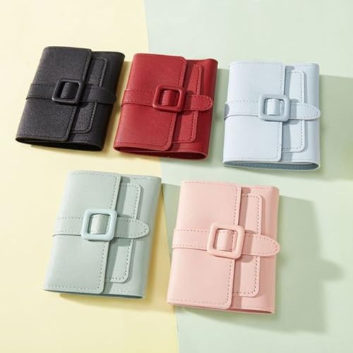 Compact Multi-Card Holder Slim RFID Blocking Wallet with Coin Pocket for Women (black)2