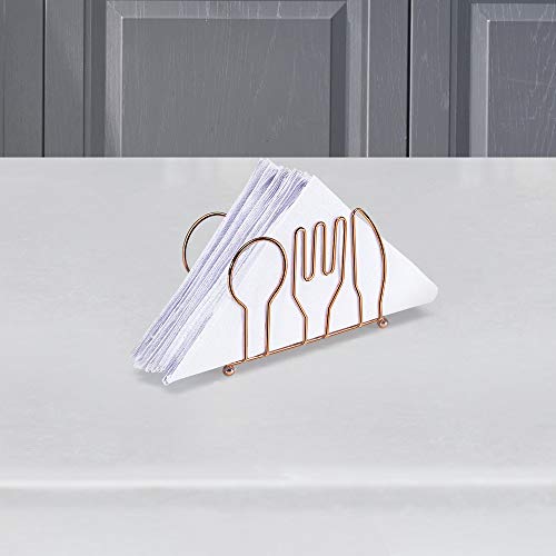 Porta Guardanapos Querida, 14cm, Rosé Gold, Arthi