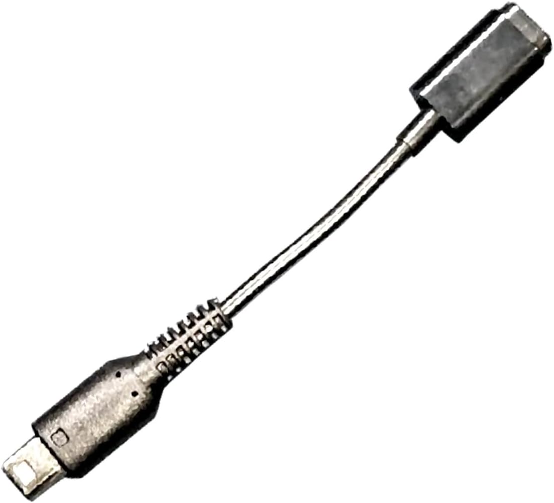 New for NDSL Type-C Charge Cable Converting Adapter Port Connector, Compatible with for Nintendo DS NDS Lite Handheld Game Console, Type-A-to-C Female USB Charging Converter Connecting Line, Black