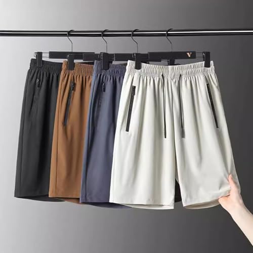 Shorts para hombre de secado rápido y stretch Ice Silk miniatura 2