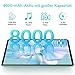 OUKITEL OT6 WiFi Tablets - 8000mAh Akku 12GB+64GB/1TB TF Android 13 Tablet 10.1 Zoll WiFi 6 Tablet BT5.0 Widevine L1/Google GMS/TÜV Augenschutz/3.5mm Klinke