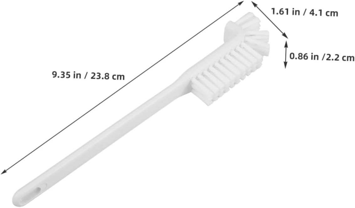 Cabilock 2pcs Long Handle Cleaning Brush for Juicer Soymilk Machine Blender and Coffee Pot Bent Head Soft Appliance Cleaner for Tight Corners Kitchen Maintenance Tool image 2