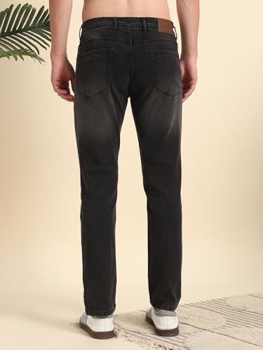 Image of Vogaan Regular Fit Stretchable Jeans for Men | Men's Stylish Denim Cotton Pants