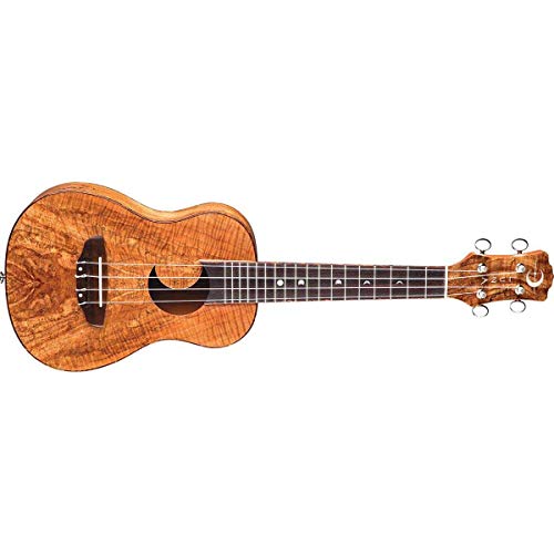 Luna UKE EX SM Exotic Series Spalt Maple Concert Ukulele thumb #1