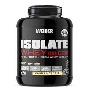 Weider Isolate Whey 100 CFM, 2 kg, vanille crème