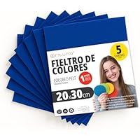 OFITURIA Fieltro para Manualidades DIY, Láminas de Tela de