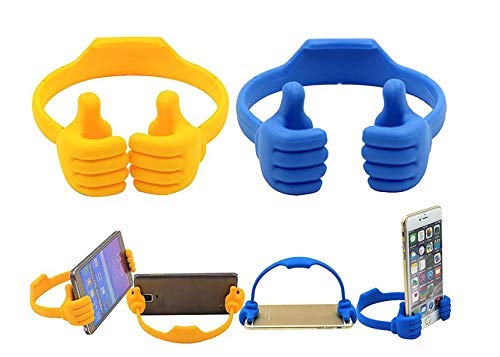 2 Pieces OK Mobile Stand Adjustable Mobile Holder for Smartphones (Assorted Colour)-image-9