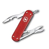 VICTORINOX(ビクトリノックス) コンパニオン S アロックス ナイフレス ブレードレス ハサミ ドライバー アウトドア キャンプ 防災 サバイバル 5機能を搭載したスイス製マルチツール 小型 誕生日 プレゼント ギフト レッド 赤 【国内正規品】 0.6261.20