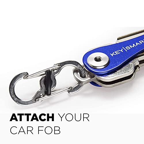 Image of KeySmart Key Carabiners - Quick Release Dual and Mini Carabiners, Stay Organized w /Carabiner Keychains, Never Lose Your Keys