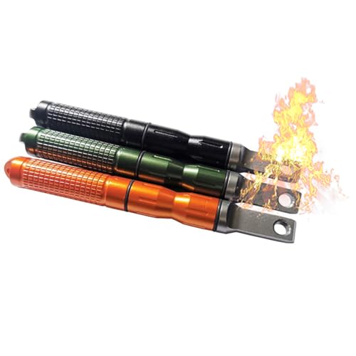 HoveeLuty 3 Piezas de pedernal y Acero para encender Fuego, con raspador, Compacto, para Supervivencia, Ferro, pedernal, Chispa de Acero, Varilla de magnesio para emergencias EDC y Acampada