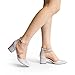 DREAM PAIRS Zapatos de Tacón Bajo Comodas Clásicos de Punta Afilada Zapatos de Salón Elegantes con Hebilla de Tobillo Imagen de DREAM PAIRS Zapatos de Tacón Bajo Comodas Clásicos de Punta Afilada Zapatos de Salón Elegantes con Hebilla de Tobillo