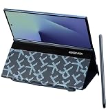 per la Case con supporto per Samsung Galaxy Z Fold6, Custodia in pelle PU con portapenne, penna stilo inclusa, Cover pieghevoli con supporto per Galaxy Z Fold 6-Blu