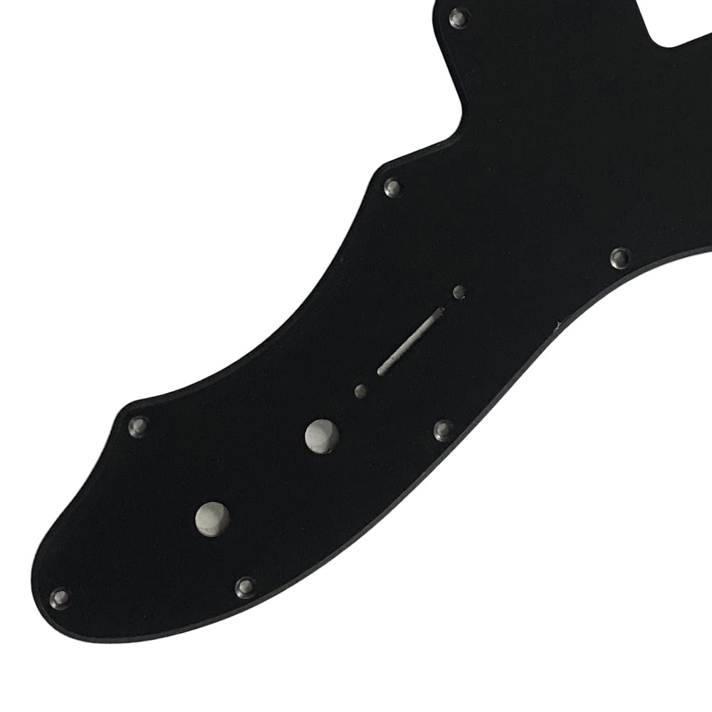 Electric Guitar Pickguard For Telecaster 69 Thinline Reissue P90 Style (1 Ply Black)