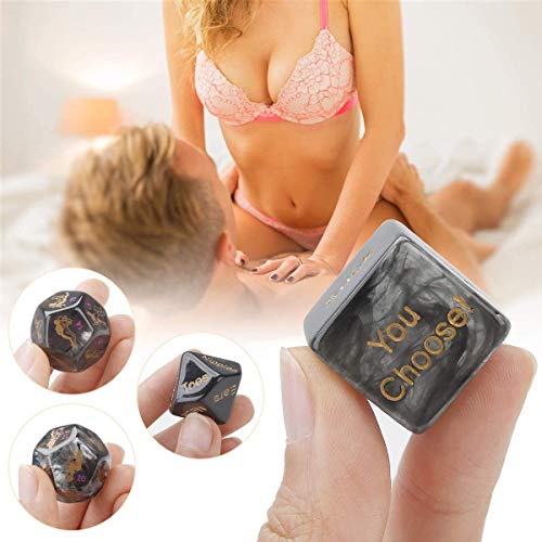 image for SoSickWithIt 4pcs Sex Dice Games for Adult Couples, Erotic Sex Dice Co