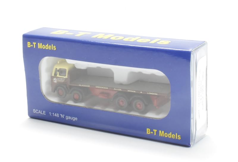 basetoys Leyland Octopus Flatbed J & A Smith N gauge vehicle 1:144 railway scale model