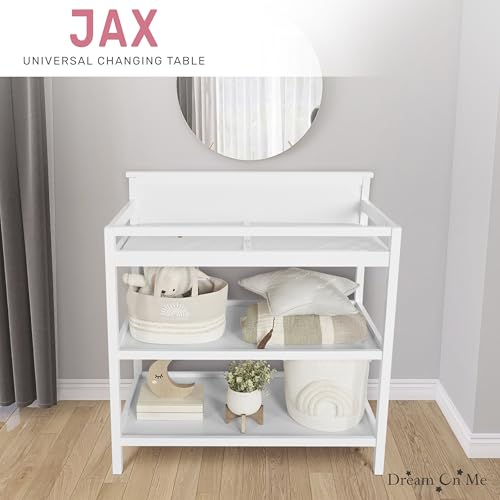 Image of Dream On Me Jax Universal Changing Table, White , 34x20x40 Inch (Pack of 1)