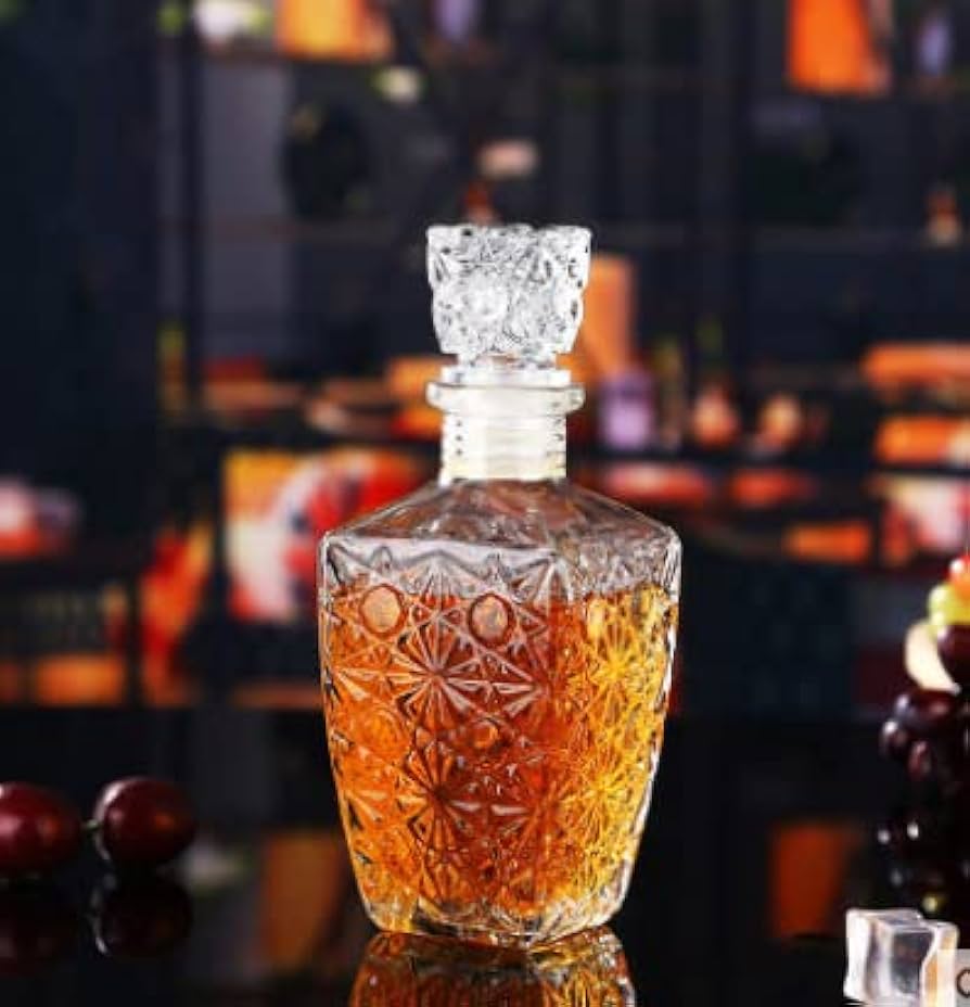 Amazon | デキャンタ クリスタル ボトル、エレガントな外国のワイン