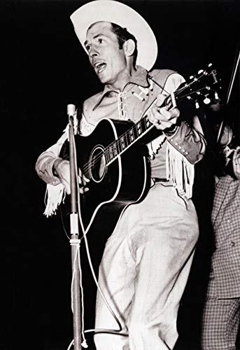 Hank Williams Poster, Country Music Legend, Western, Gospel, Blues