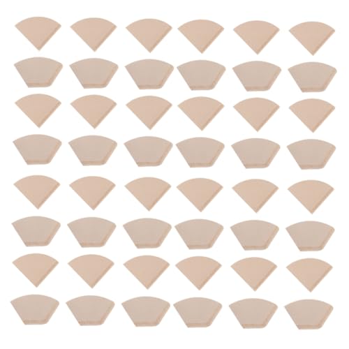 Hemobllo 200 piezas Filtros de Café Desechables Cono Unidades Papel Biodegradable Resistente Filtro para Máquina y Goteo Manual Ecológico y Saludable para Café Uso