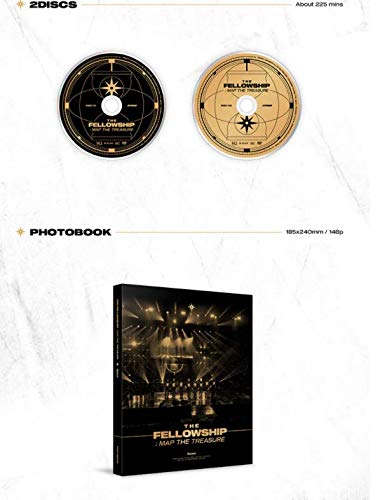 ATEEZ - World Tour The Fellowship : MAP The Treasure Seoul DVD