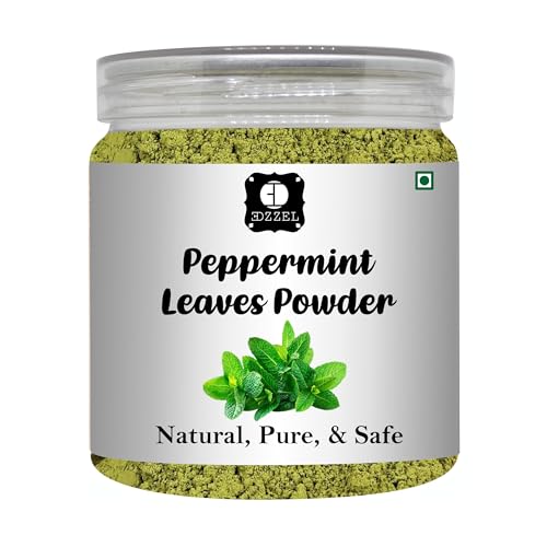 EDZZEL Dried Peppermint Leaves Powder | Indian Spice 28.34 GM (1 OZ)