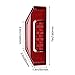 KEMIMOTO Tail Light, UTV Brake Light Compatible with Polaris Ranger 900 XP 1000 570 Full Size General Accessories Ranger Rear Lights Replacement for #2412774 2411866 (Fit Passenger & Driver Side)