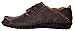 CAIHEE Men's Drivers Shoes Driving Loafers with Lace-up Details in Leather (9.5 D(M) US, Darkbrown)