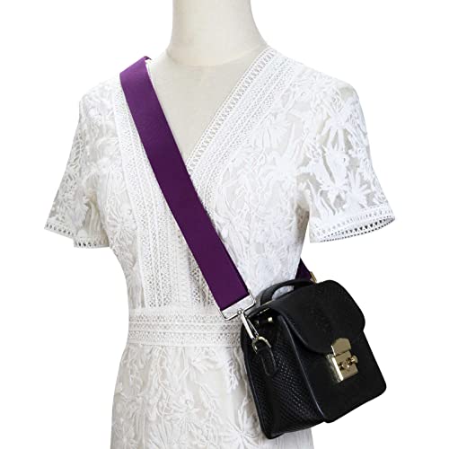Image of Allzedream Thick Purse Strap Wide Adjustable Replacement Crossbody Bag Handbag