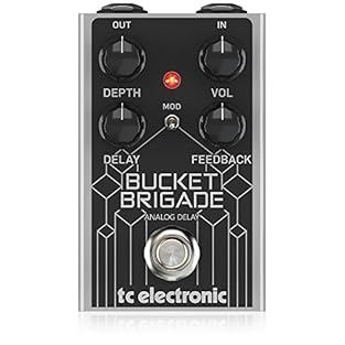 Vintage Style Analogue BBD Delay Pedal Up to 600ms delay time Pristine delay line with lush, warm repetitions Optional modulation switch provides a beautiful chorus effect Depth control adjusts modulation intensity