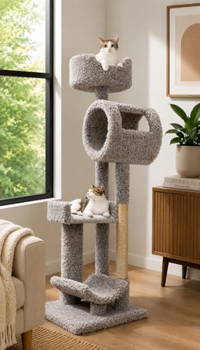 New Cat Condos Staggered Cat Tower