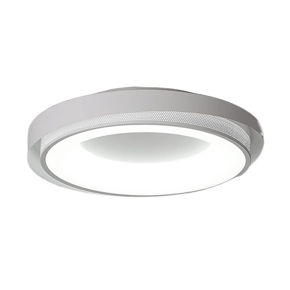Plafonnier de protection oculaire LED lustre en fer forgé rond anti-scintillement