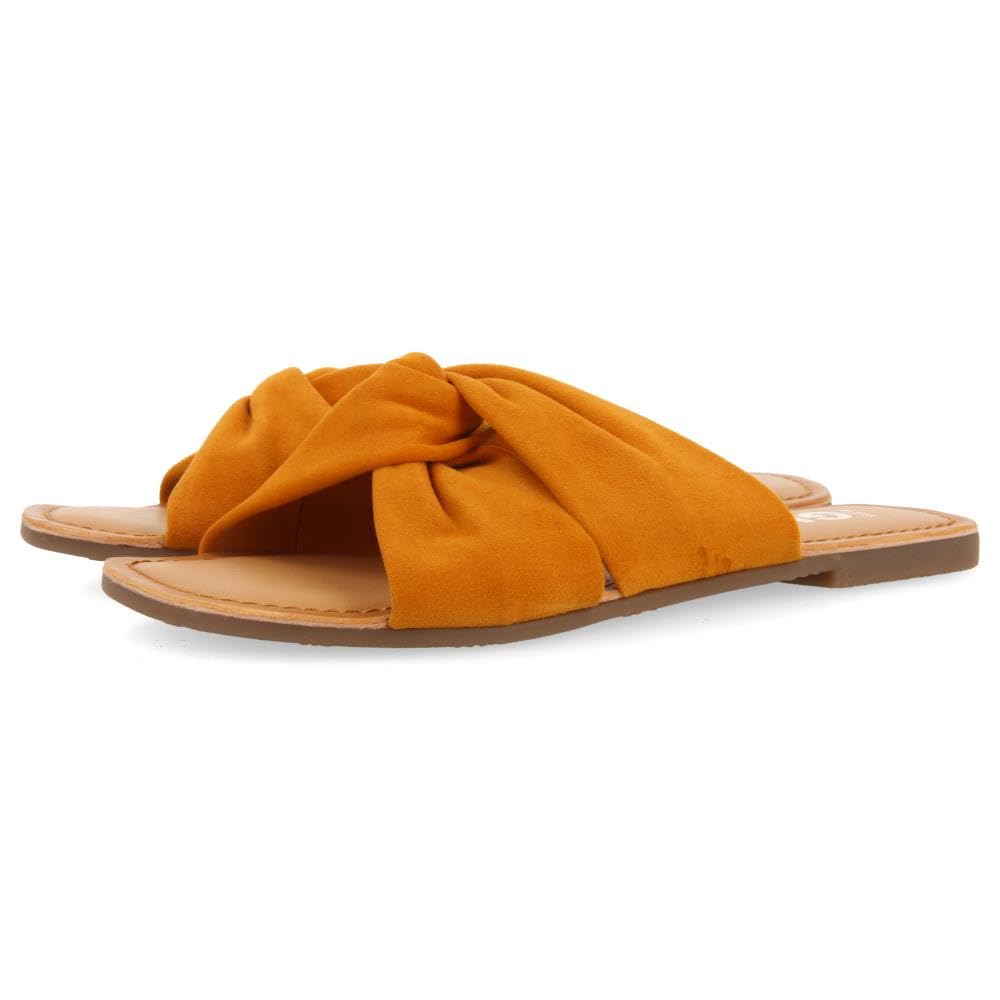 GIOSEPPO AGIRA, Women's Flat Sandals, Orange, 38 EU, orange, 6 UK