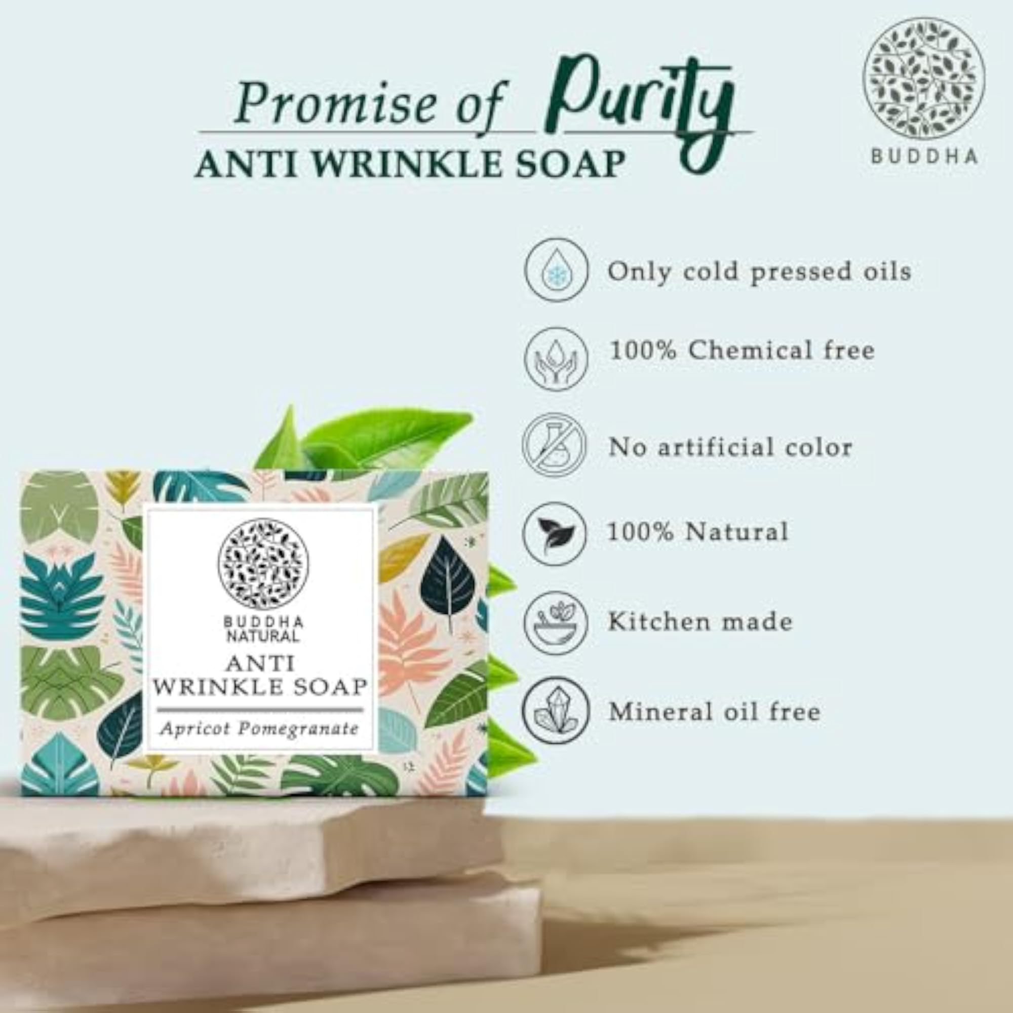 Wrinkle Soap - 100% Ayush Certified Handmade Luxury Butter Soap
