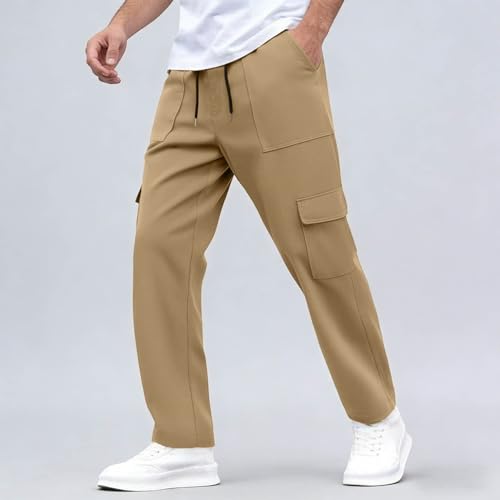 Short de travail léger homme coupe ample décontractée robuste