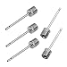 Silvery Air Inflation Sports Ball Point Needle 5PCS