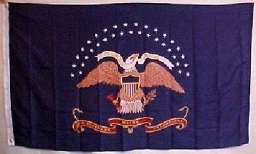 Premium 3x5 Embroidered 20th Maine Infantry Regiment 600D 2ply Nylon Flag 3'x5'