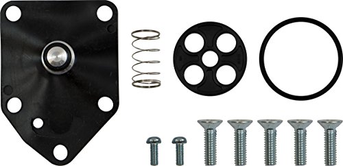 Image of Motorcycle Petrol Tap Repair Kit FCK-57 - Compatible with Kawasaki ER-5 2001, 2002, 2003, 2004, 2005 - Replacement Part - Fuel Tap Rebuild Kit